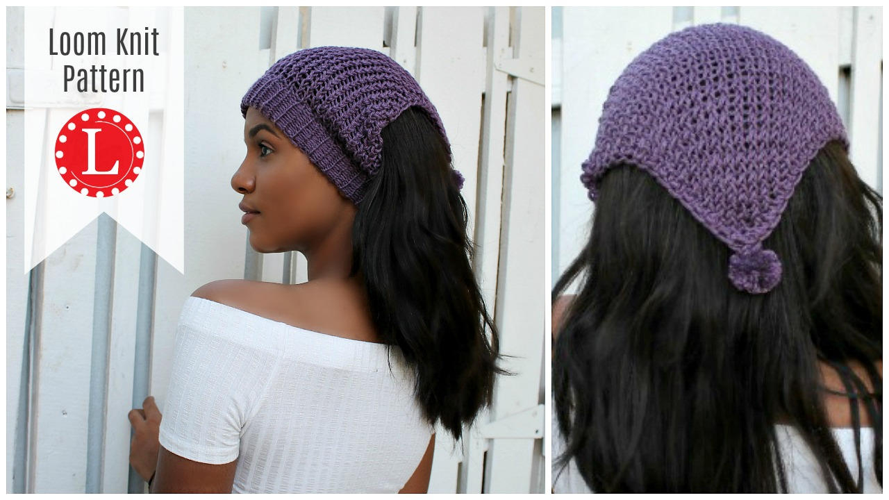 Round Loom Knitting Patterns Download Loom Knitting Patterns Headband Ear Warmer Messy Bun Hat Includes Video Tutorial For Large Or Extra Large Round Knitting Looms Loomahat