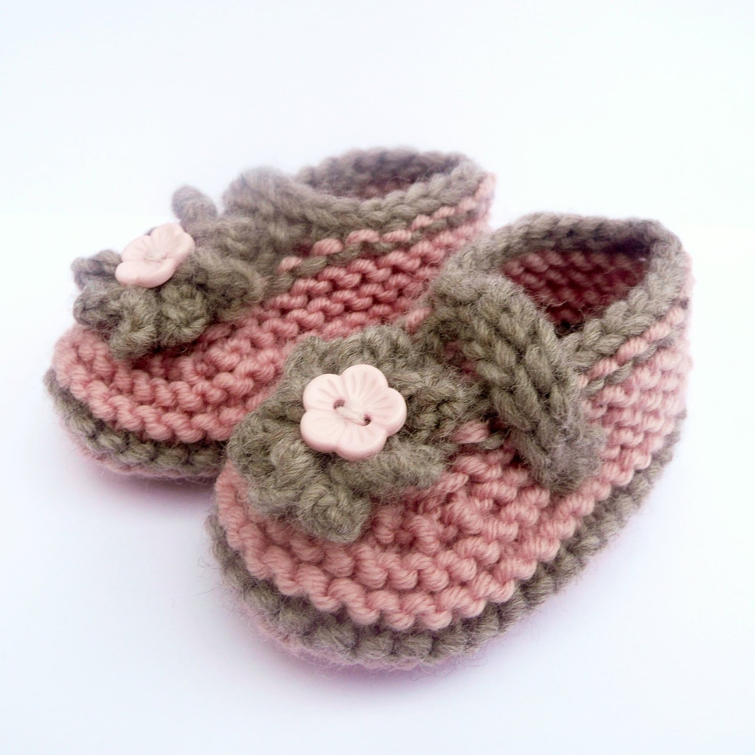 Seamless Baby Booties Knit Pattern Booties Shoes Knitted Ba For A Boy Grey Empoto