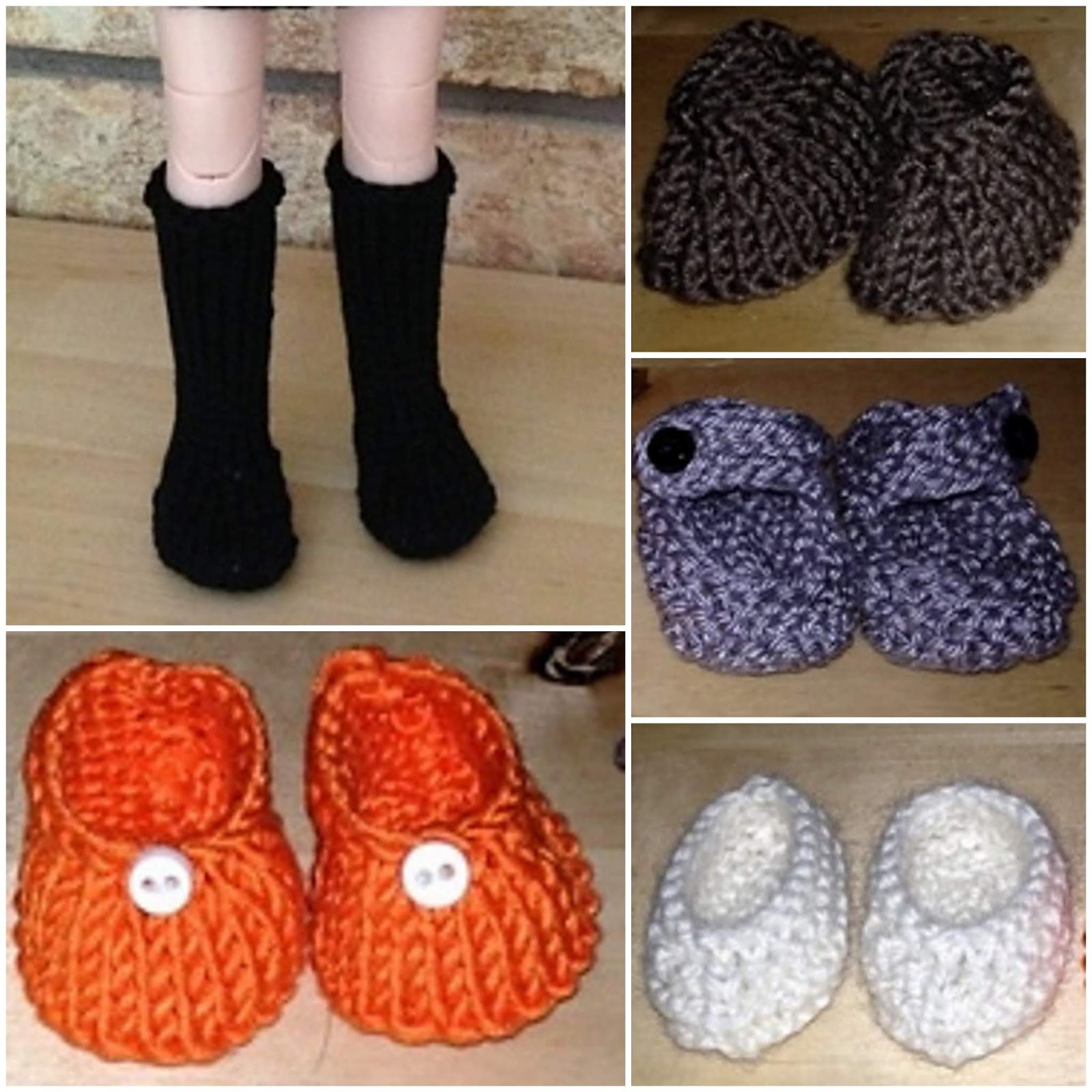 Seamless Baby Booties Knit Pattern Patterns