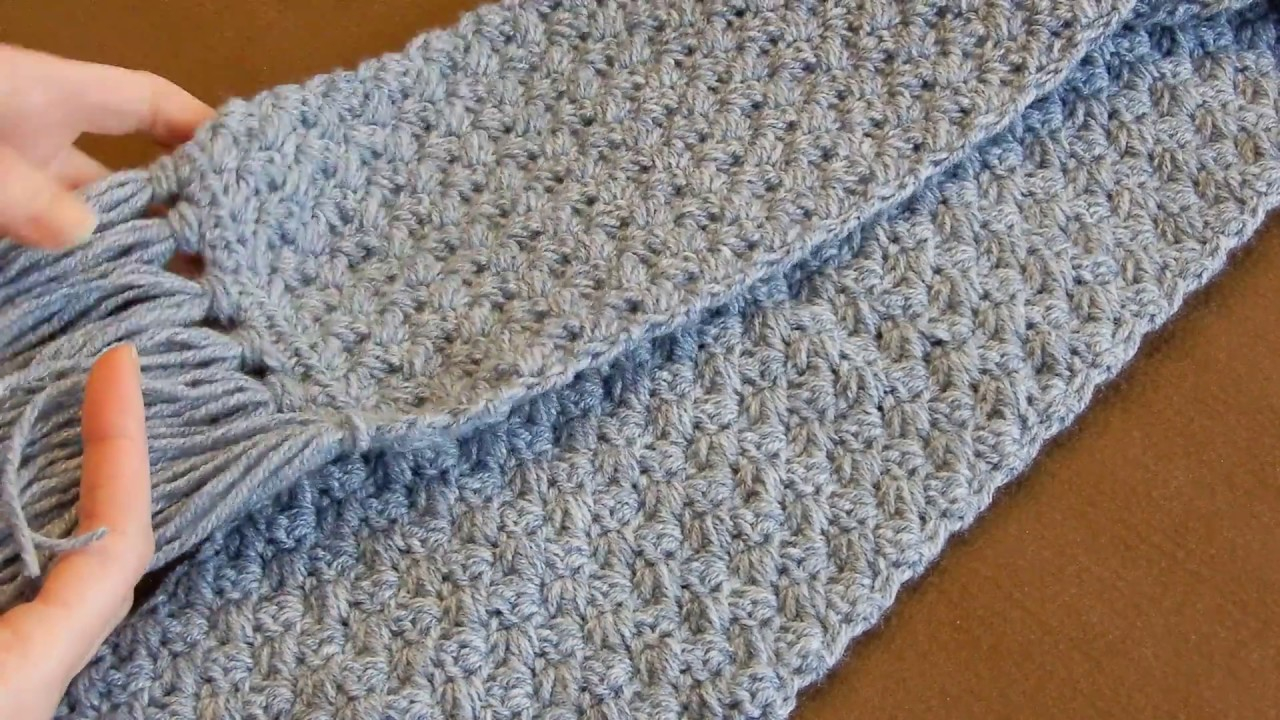 Simple Scarf Knitting Patterns For Beginners Crochet Scarf Tutorial 1 Easy Elegant And Simple Beginner Level