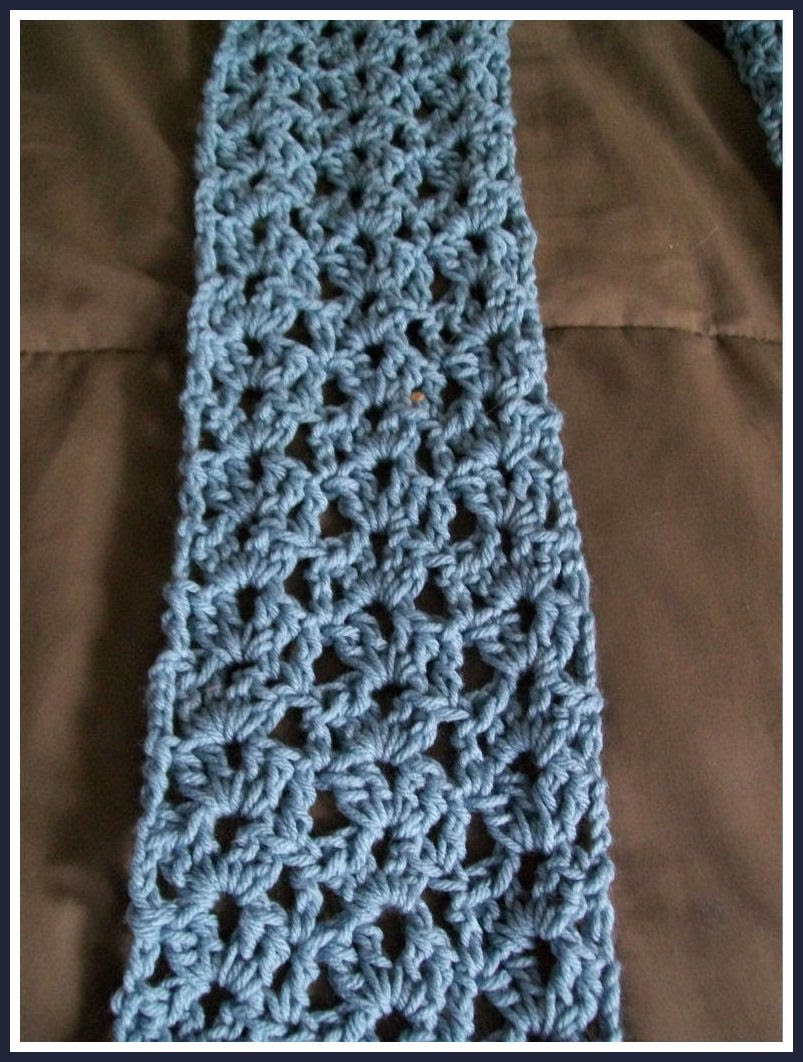 Simple Scarf Knitting Patterns For Beginners Easy Crochet Scarf Easy Crochet Lacy Shell Scarf Crochet And