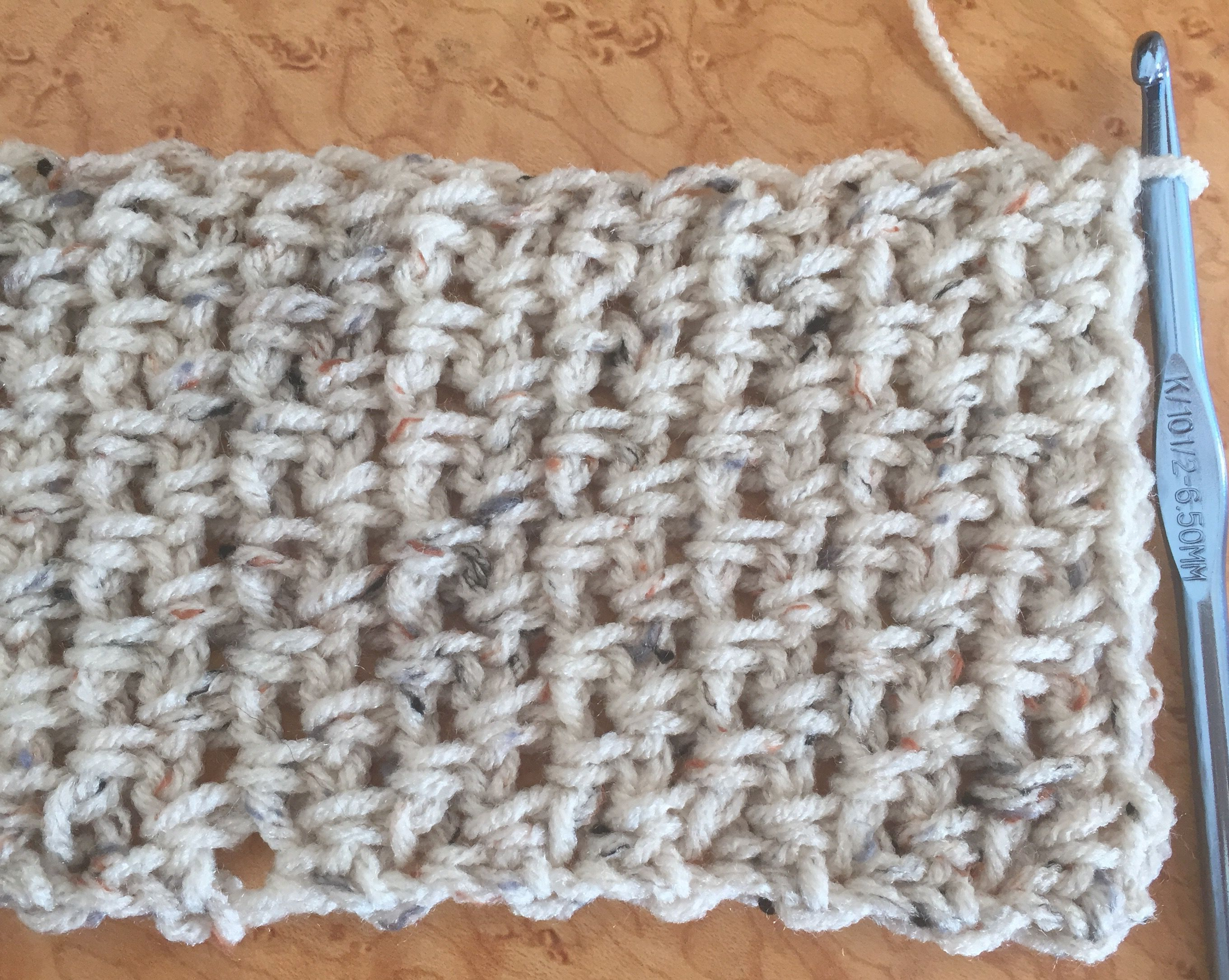 Simple Scarf Knitting Patterns For Beginners Easy Crochet Scarf Free Pattern Using Moss Stitch