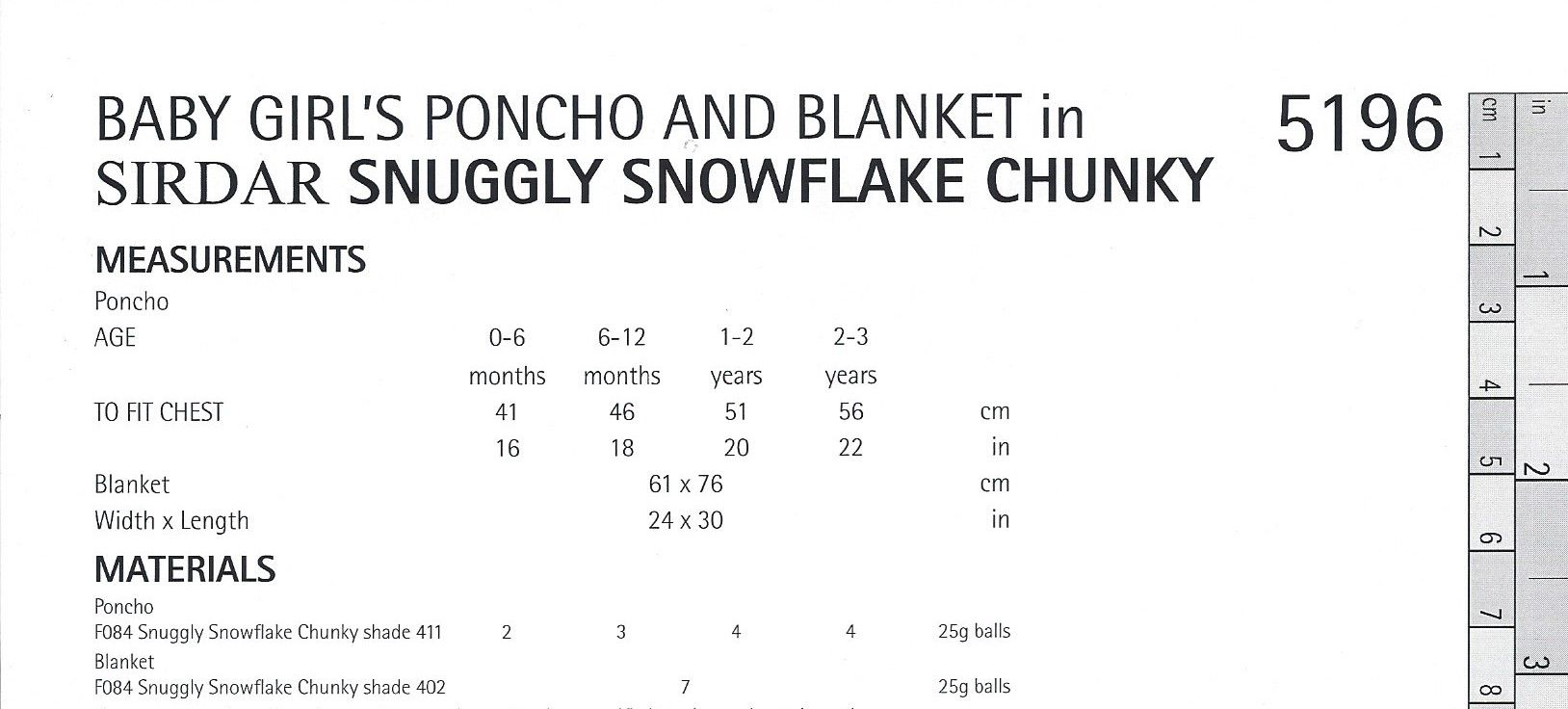 Snowflake Pattern Knitting Sirdar Snuggly Snowflake Chunky 5196 Poncho Blanket Knitting Pattern