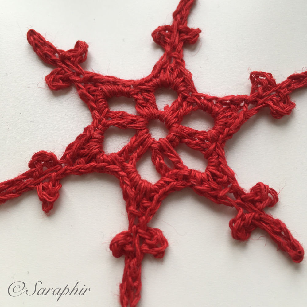 Snowflake Pattern Knitting Starburst Minime Snowflake A Free Crochet Snowflake Pattern