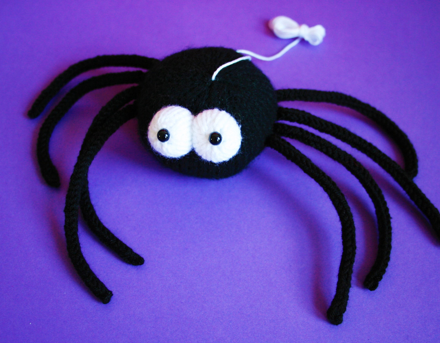 Spider Knitting Pattern Knit Your Own Spooky Spider Pdf Knitting Pattern