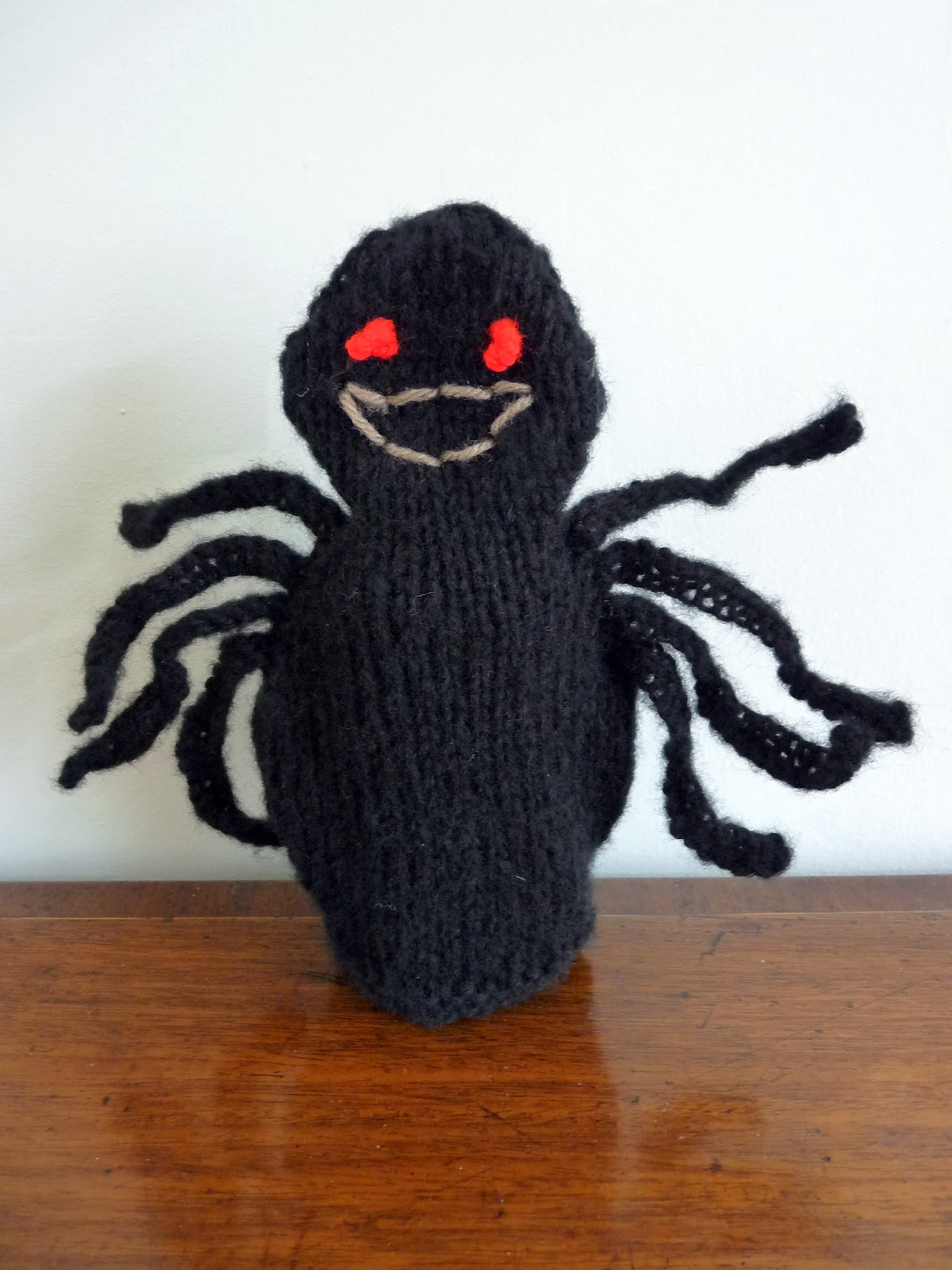 Spider Knitting Pattern Musings Of The Puppet Lady Spider Puppet Knitting Pattern
