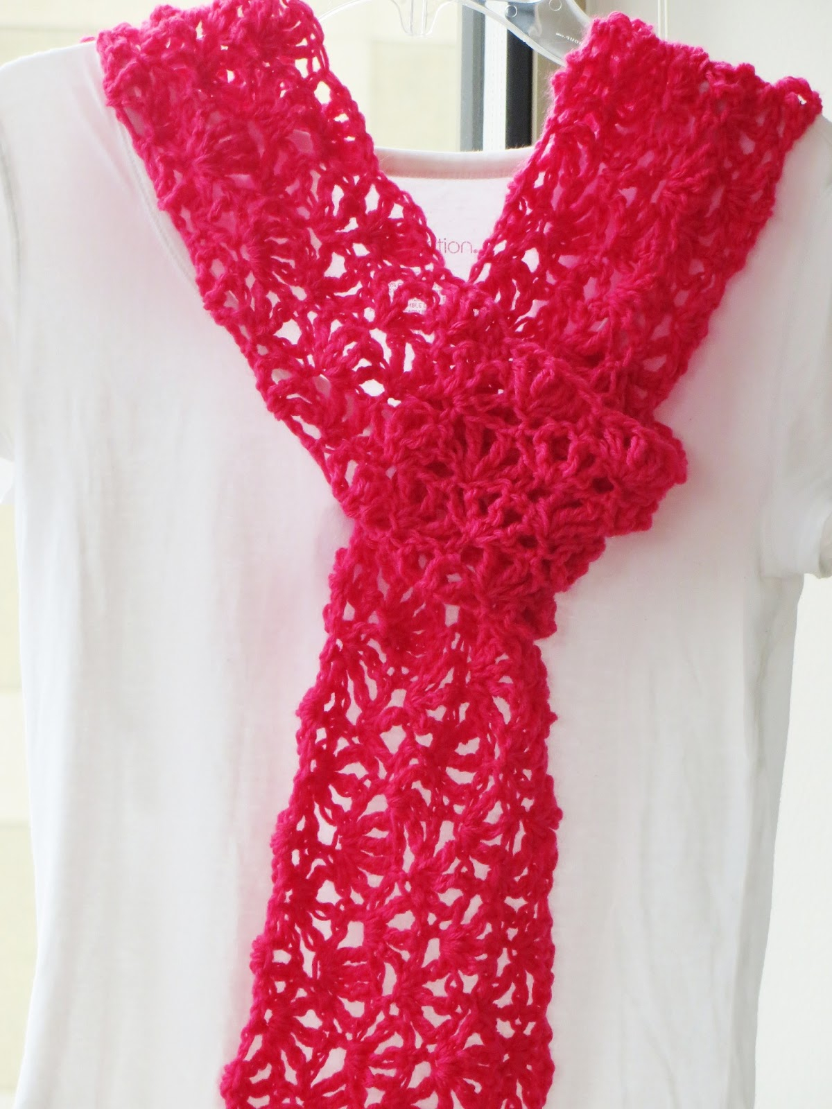 Summer Scarf Knitting Patterns Alana Lacy Scarf For Summer Free Crochet Pattern For Mothers Day