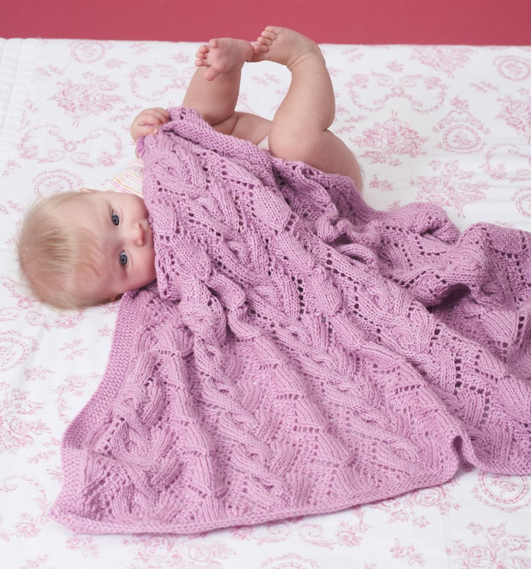 Super Easy Knit Baby Blanket Pattern Awww Some Ba Blanket Knitting Patterns In The Loop Knitting