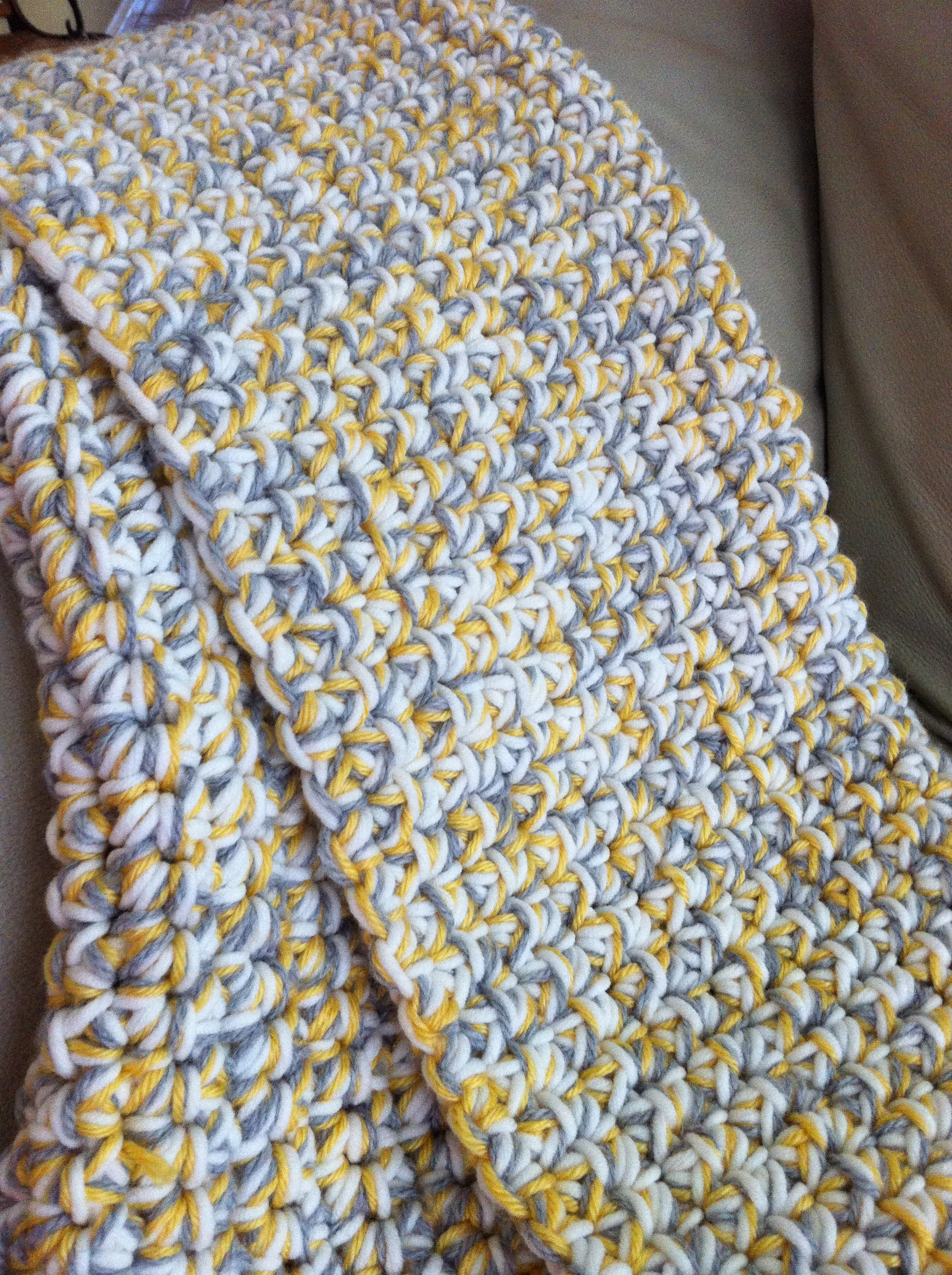 Super Easy Knit Baby Blanket Pattern Chunky Crochet Ba Blanket Tutorial
