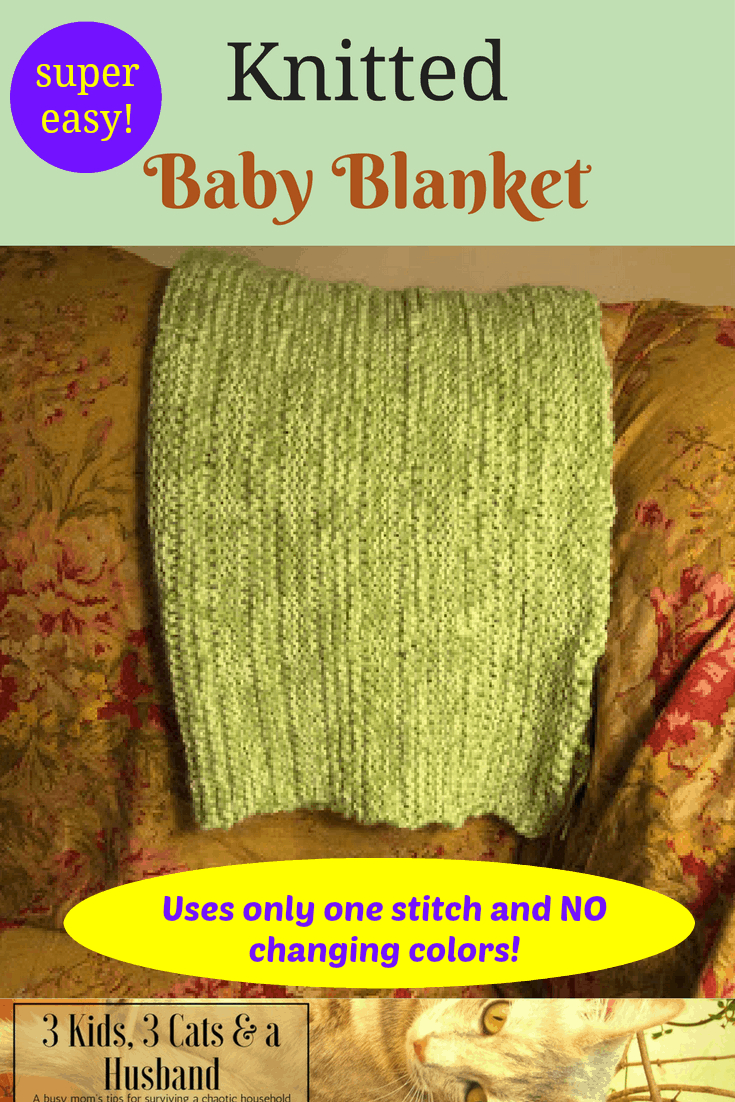 Super Easy Knit Baby Blanket Pattern Super Easy Knitted Ba Blanket