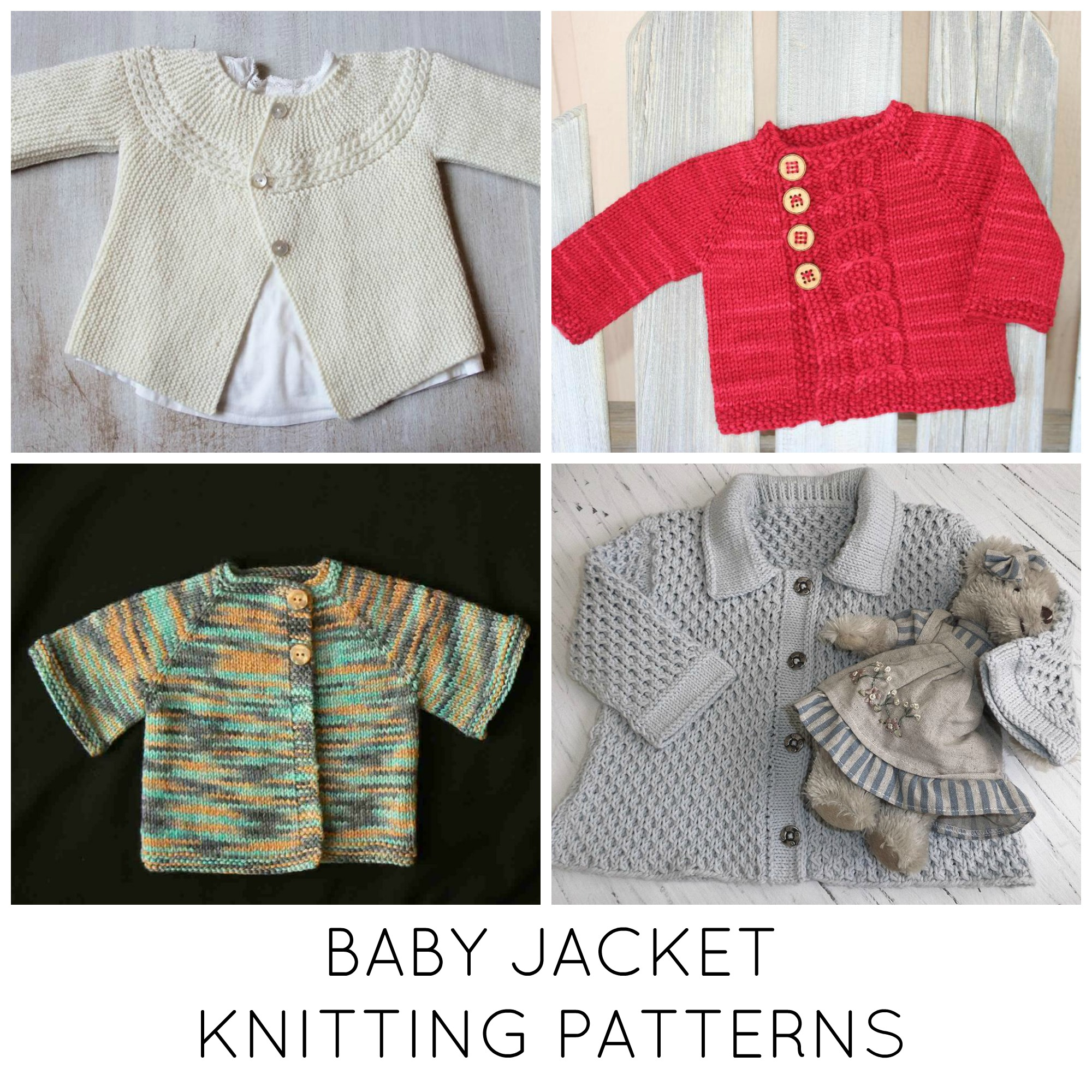 Sweater Jacket Knitting Pattern 10 Ba Jacket Knitting Patterns Youll Love