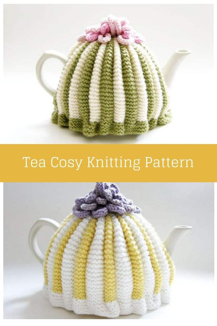 Tea Cosy Knitting Patterns Easy Retro Tea Cosy Pattern Free Knitting Patterns Handy Little Me