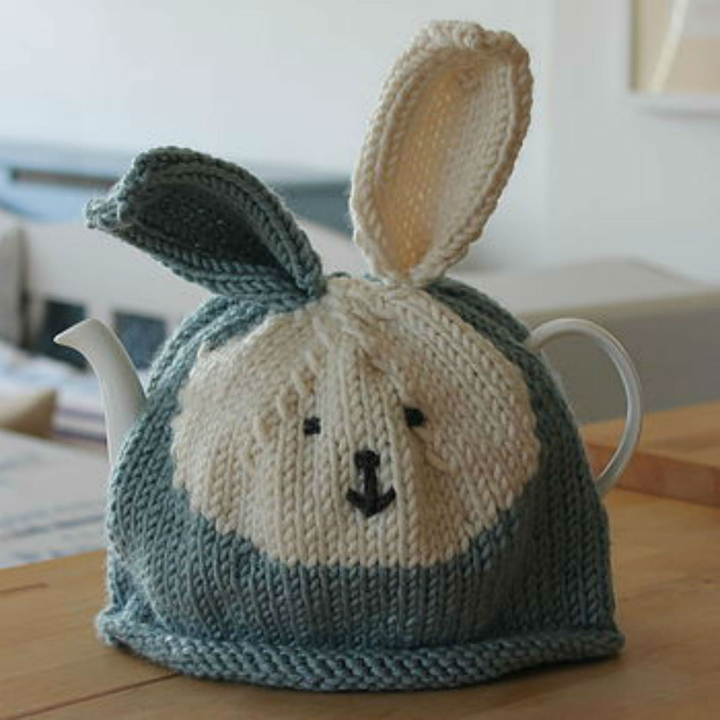 Tea Cosy Patterns To Knit Bunny Rabbit Tea Cosy