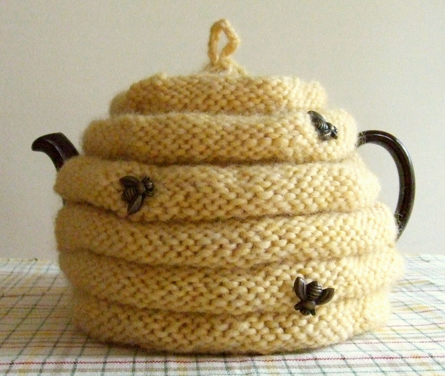 Tea Cosy Patterns To Knit Knitting Pattern Spouted Beehive Tea Cozy Knit Tea Cozy Pattern Knit Tea Cosy Pattern Knit Bee Skep Pattern Pdf Pattern