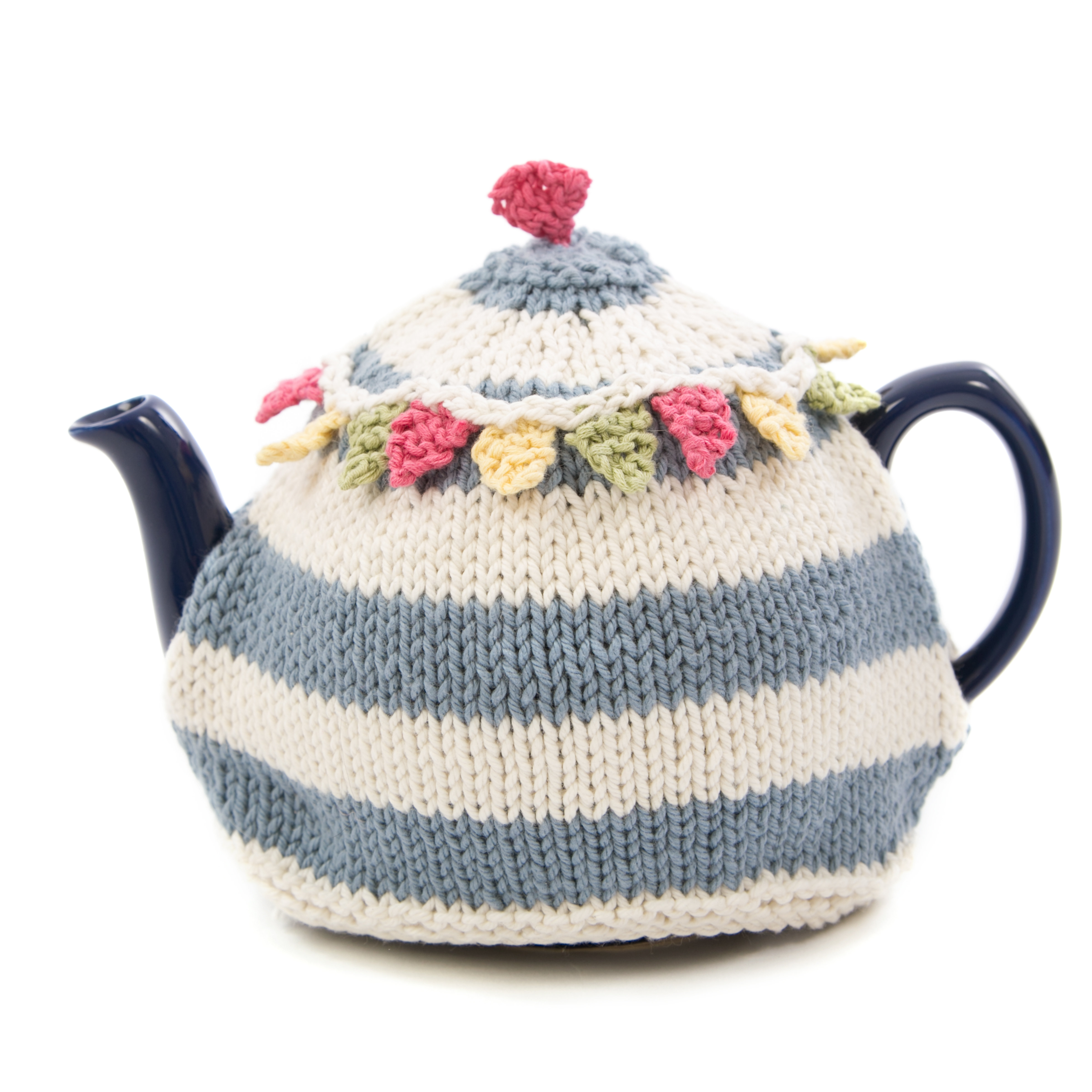 Tea Cosy Patterns To Knit Summer Bunting Tea Cosy