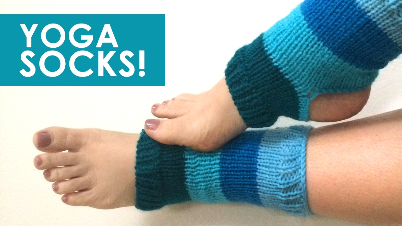 Toe Socks Knitting Pattern How To Knit Yoga Socks Pattern With Video Tutorial Studio Knit