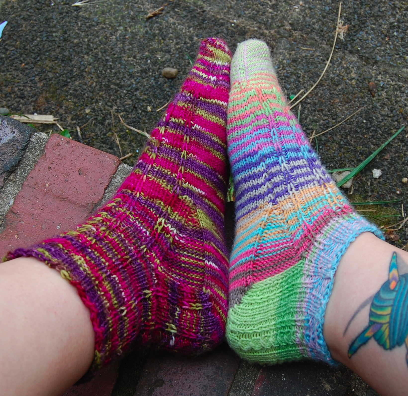 Toe Socks Knitting Pattern Sock Knitting Pattern Corinnes Knits