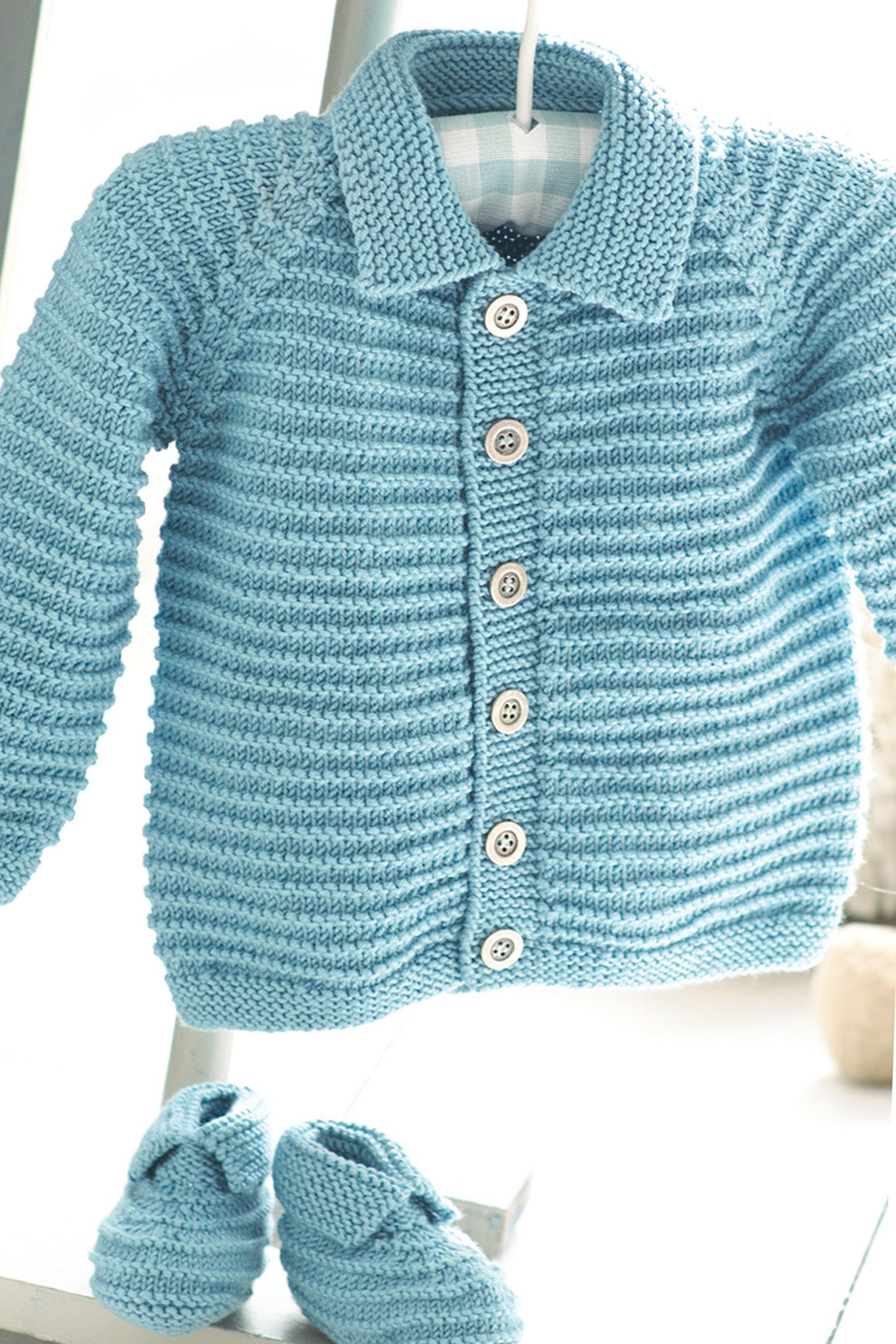 Trendy Baby Knitting Patterns Ba Boys Cardigan And Booties Knitting Pattern