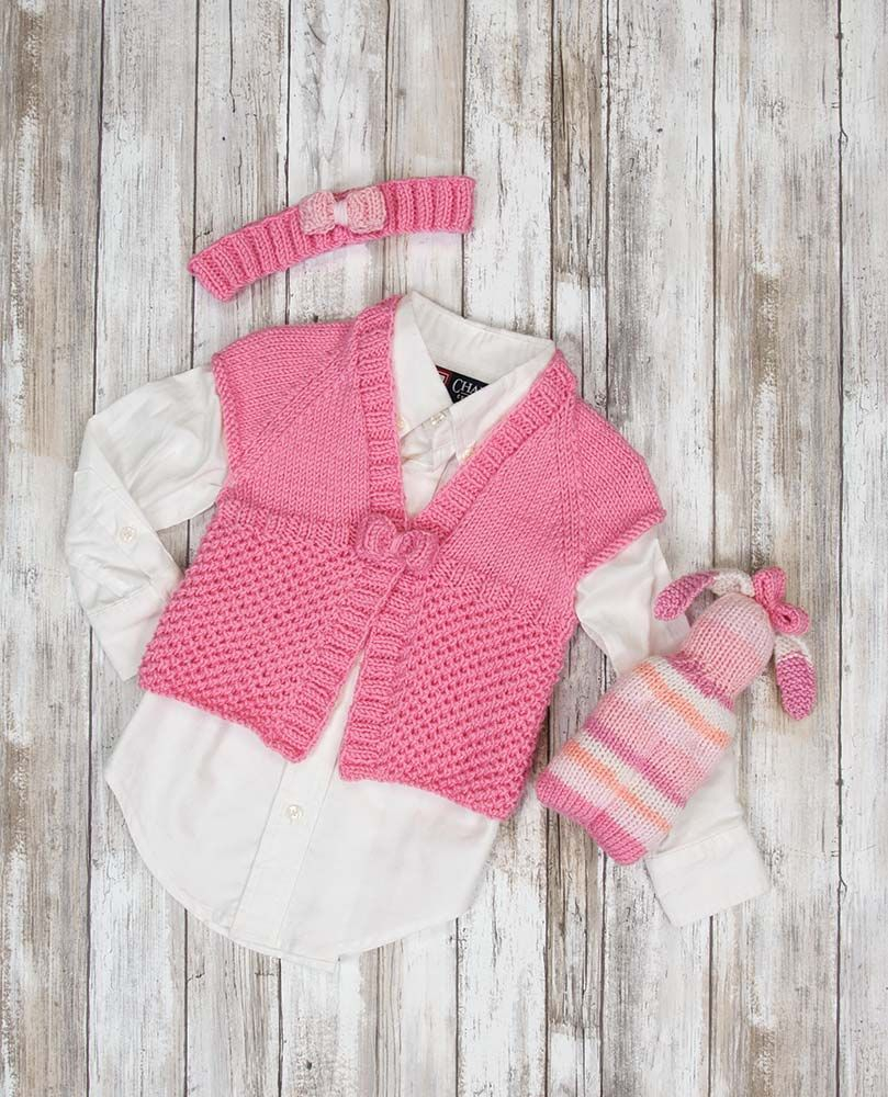 Trendy Baby Knitting Patterns Trendy Vest Comfort Bunny
