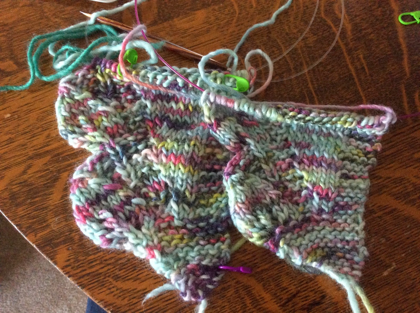 Variegated Yarn Patterns Knitting Cast On And Rip Out Looking For Patterns For Short Change