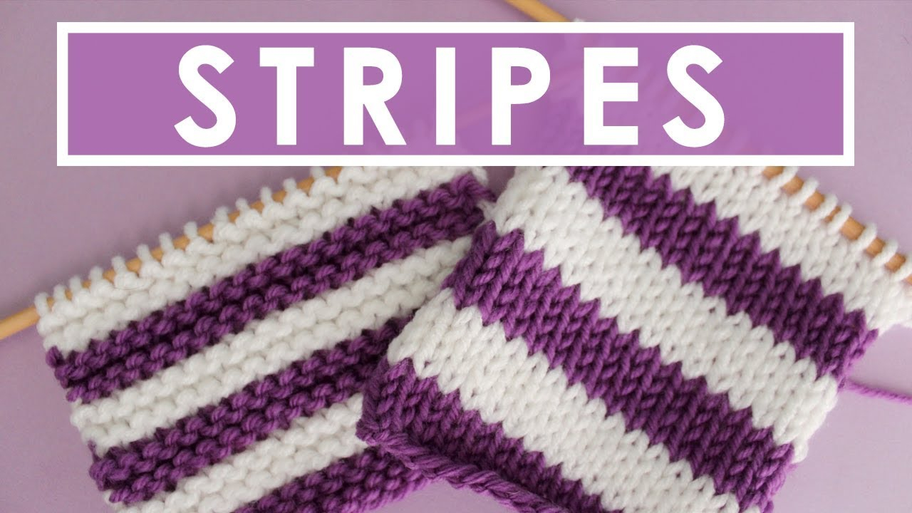 Vertical Striped Scarf Knitting Pattern 5 Top Tips To Help You Knit Stripes Knitting Stripes Series