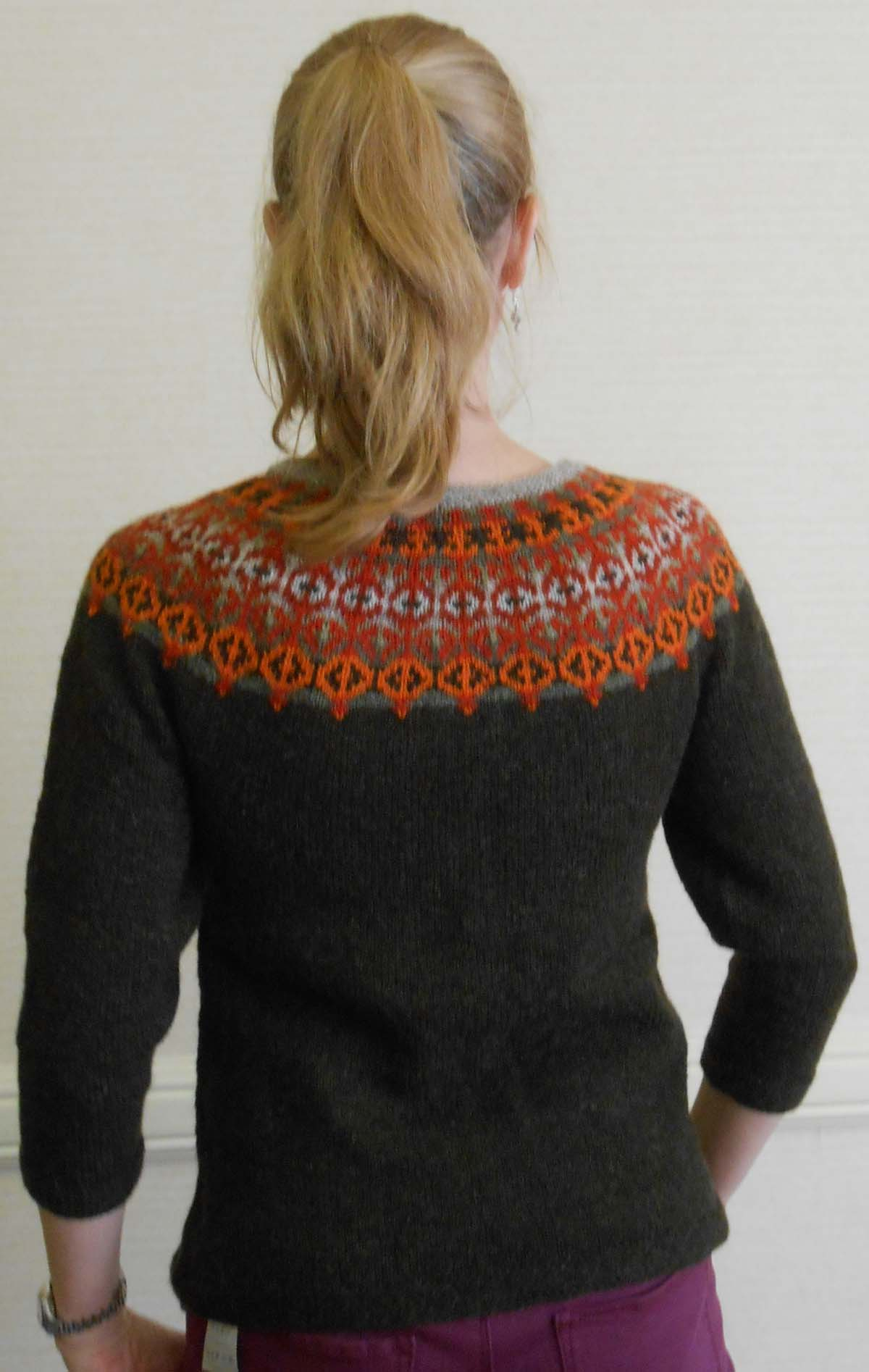 Yoke Knitting Pattern Helsinki Sweater Pattern